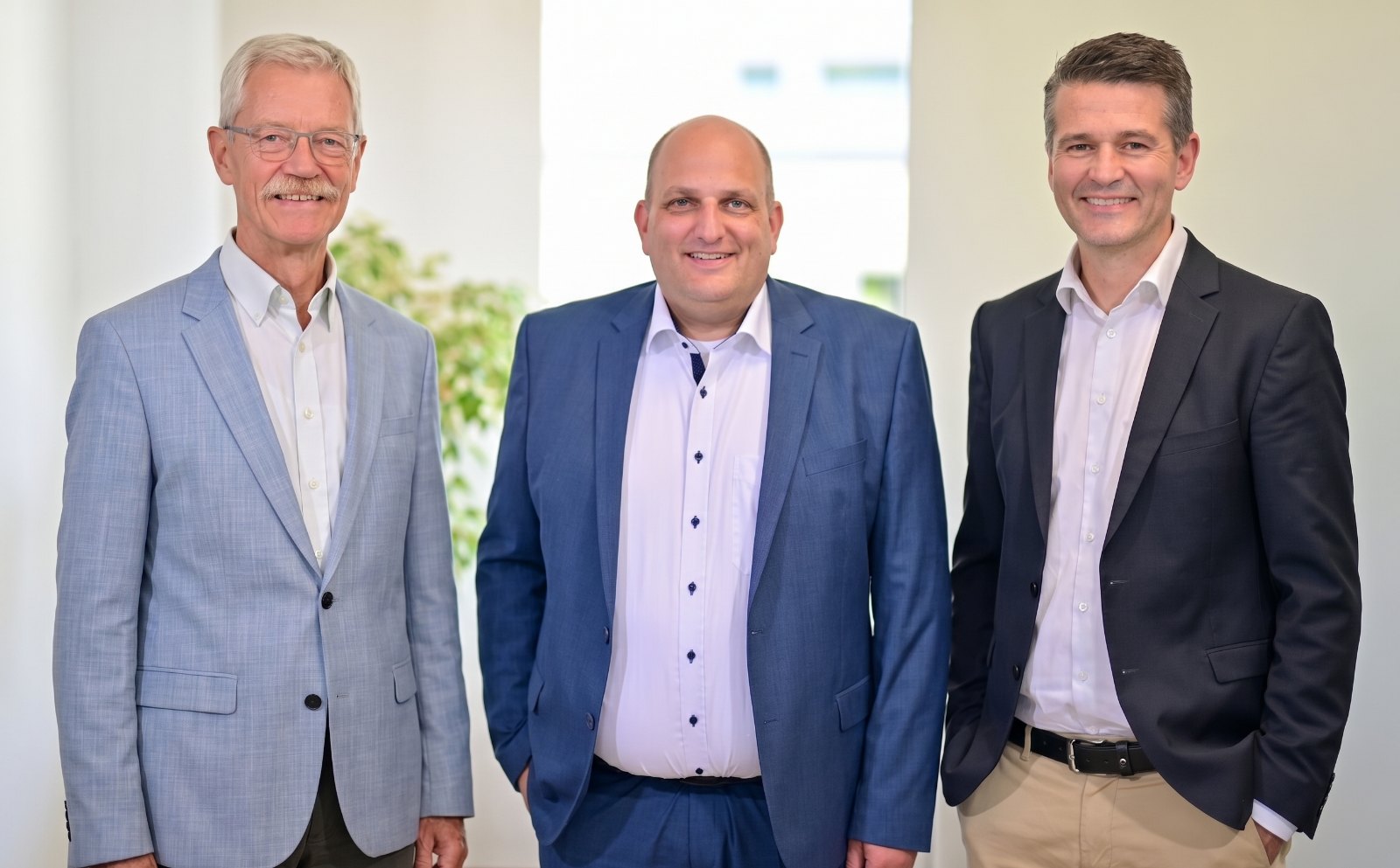 Die drei Partner der Kanzlei